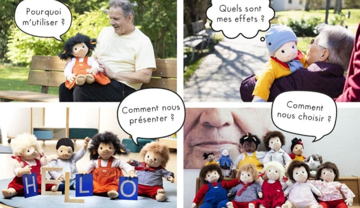Guide d’utilisation des poupées d’empathie avec des personnes âgées Alzheimer